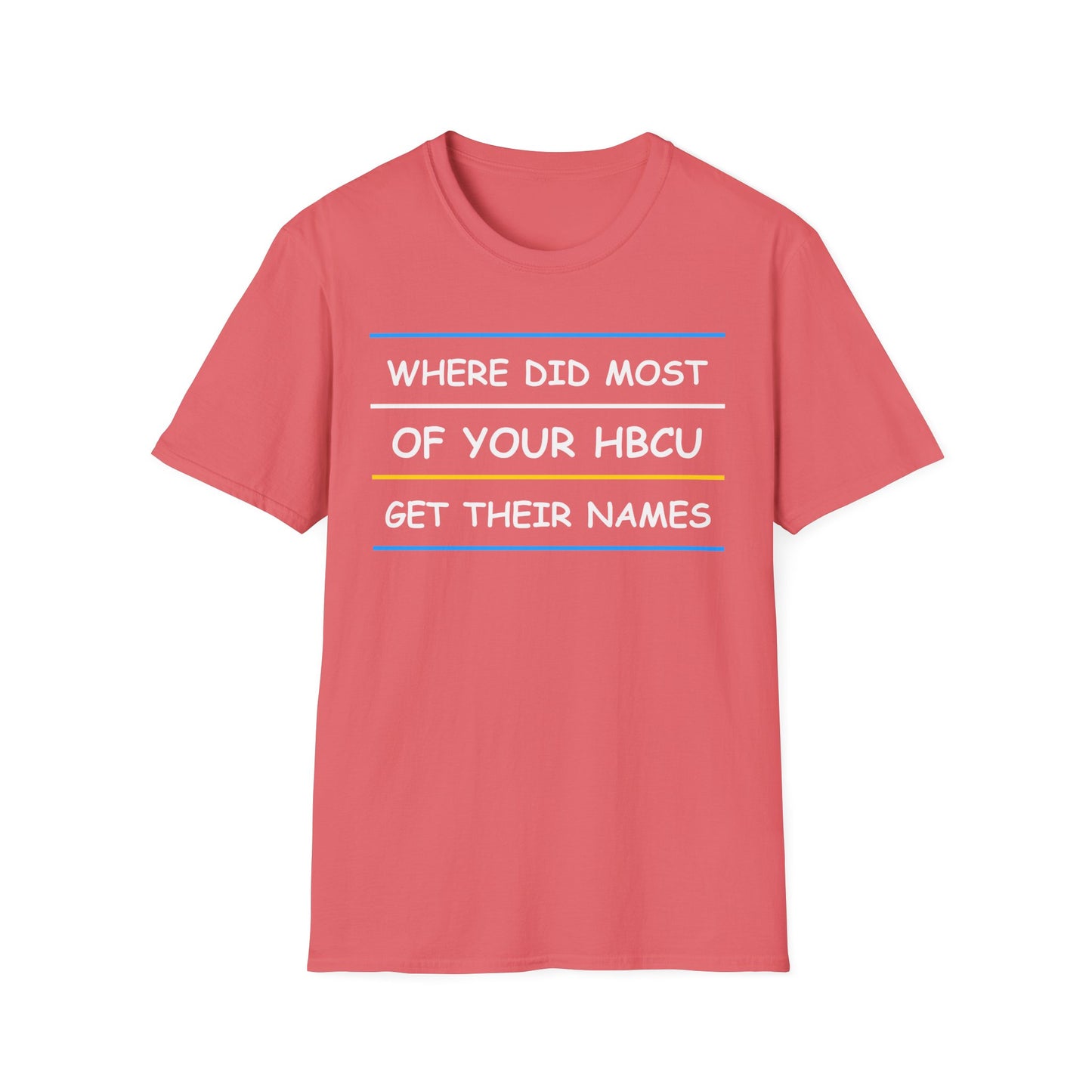 Where did most of your HBCU get their names