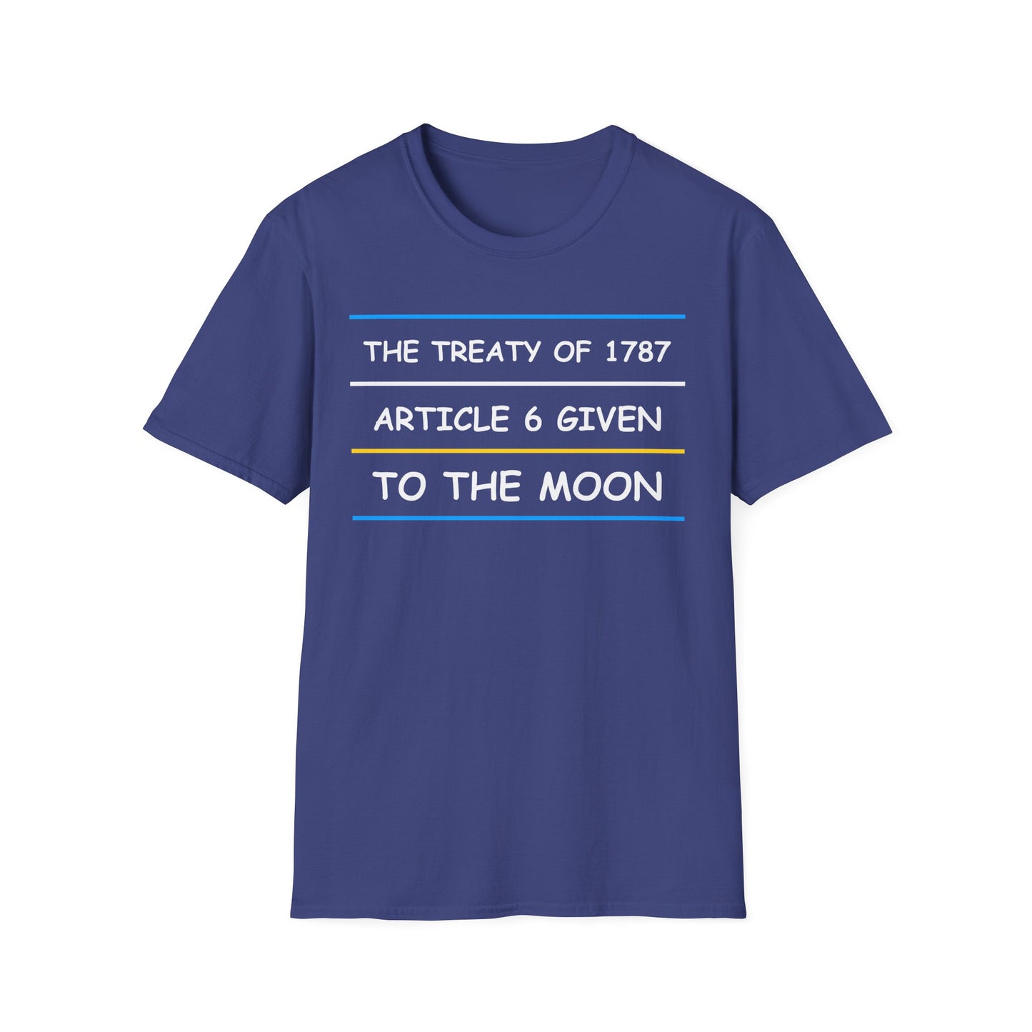 The Treaty of 1787 Article 6 Given to the Moon