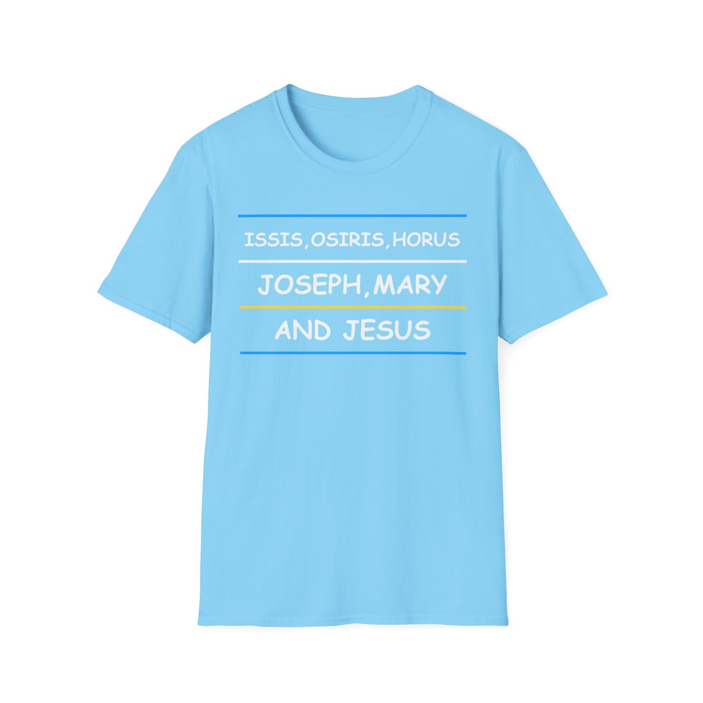 ISSIS, OSIRIS, HORUS, Joseph, Mary and Jesus