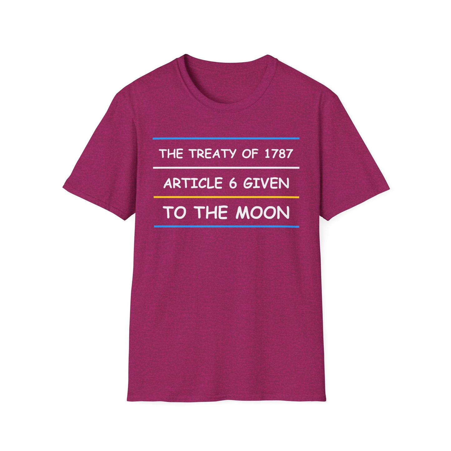 The Treaty of 1787 Article 6 Given to the Moon