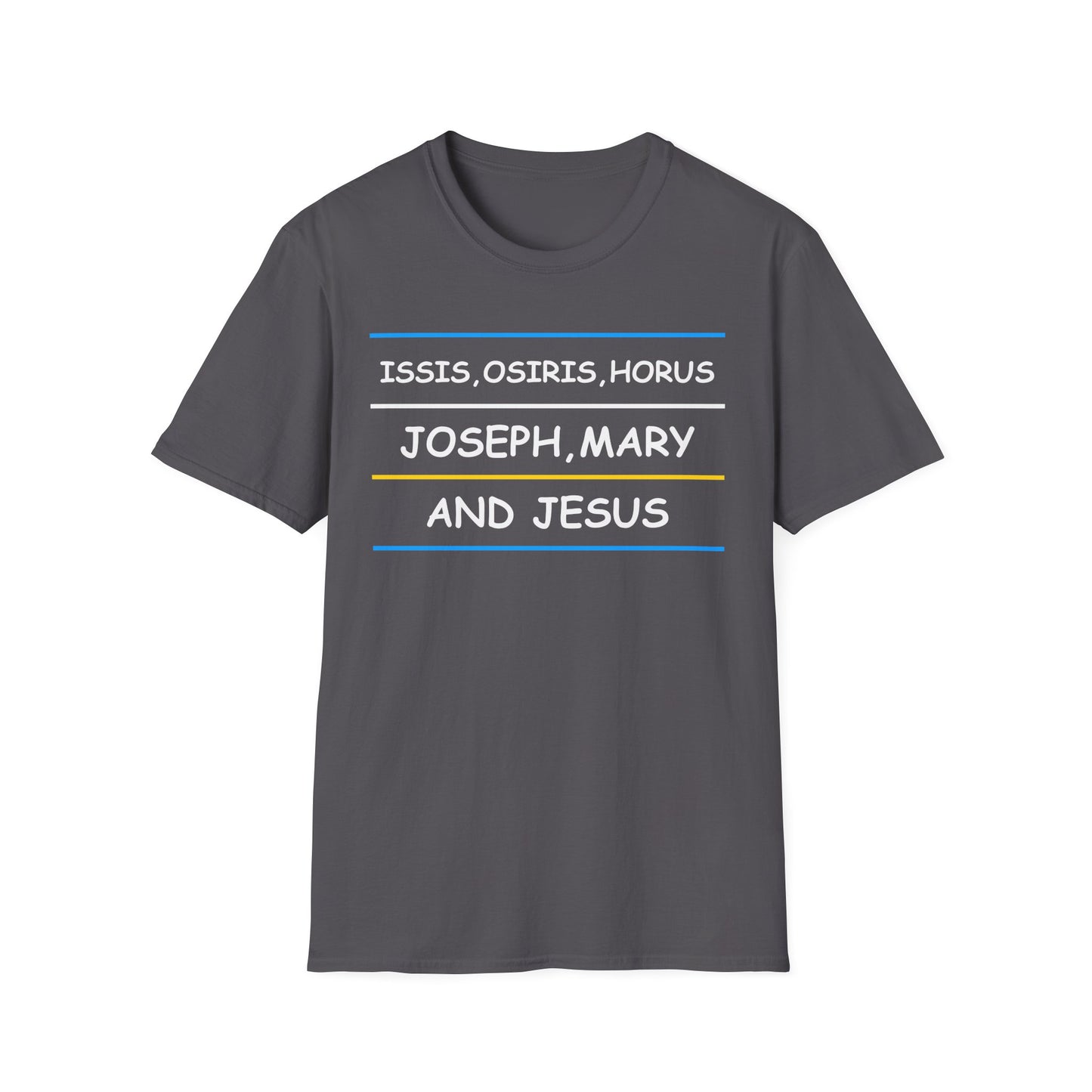 ISSIS, OSIRIS, HORUS, Joseph, Mary and Jesus