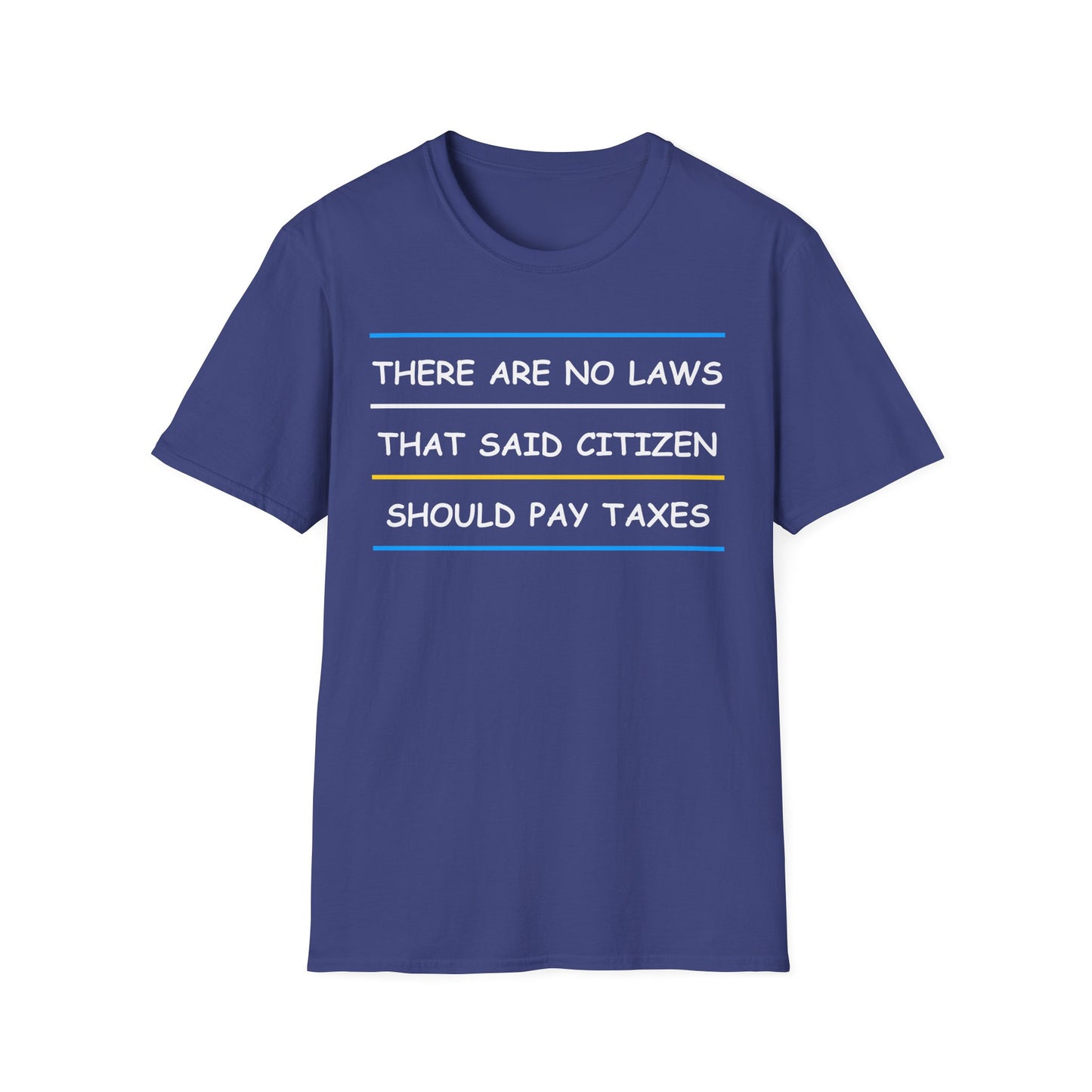 There Are No Laws That Said Citizen Should Pay Taxes