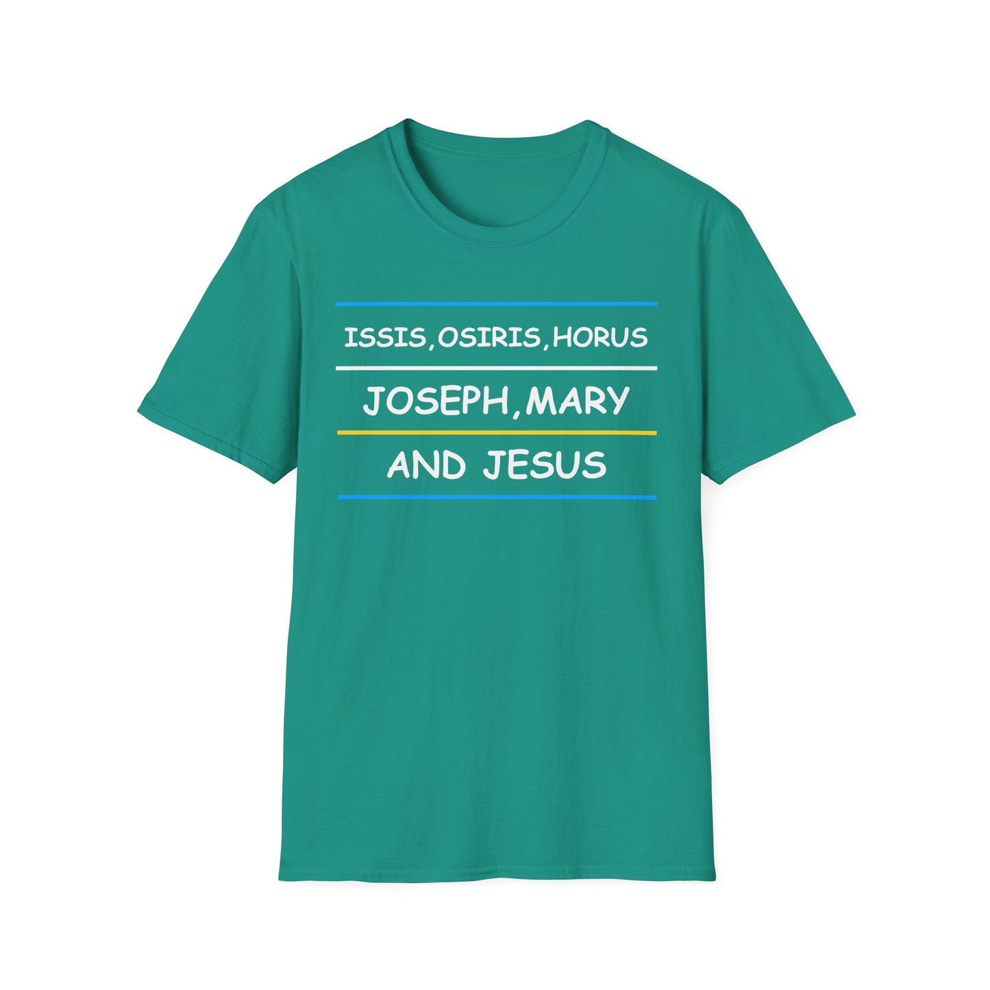 ISSIS, OSIRIS, HORUS, Joseph, Mary and Jesus
