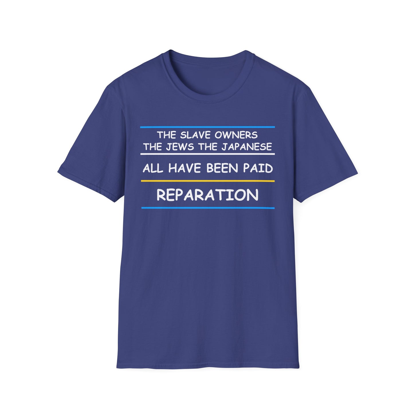 The Slave Owners The Jews The Japanese All Have Been Paid Reparation