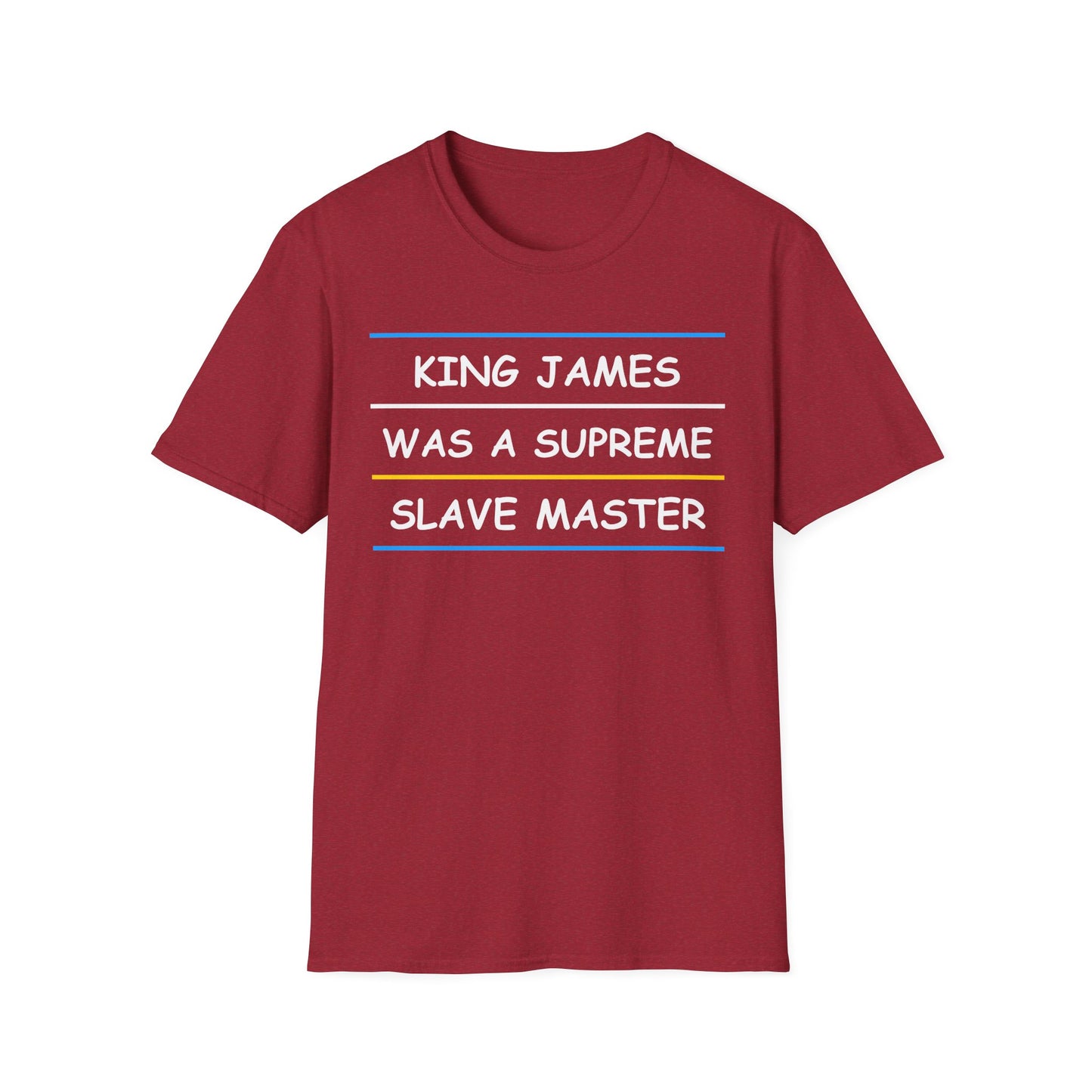 King James was a Supreme Slave Master